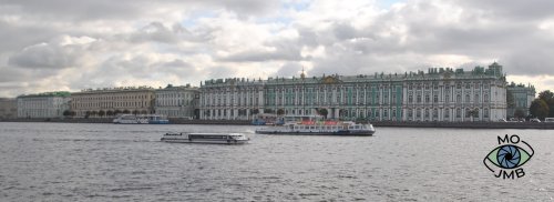 PANORÁMICA DEL PALACIO DE INVIERNO (MUSEO DEL HERMITAGE)