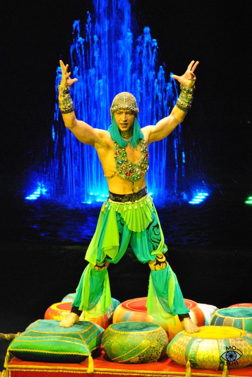 ESCENA DE ESPECTÁCULO DEL GRAN CIRCO RUSO ESTATAL DE MOSCÚ