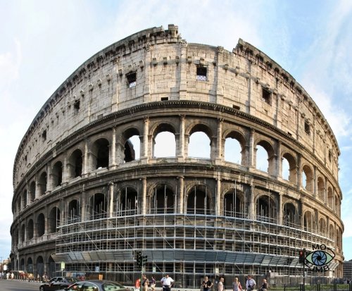 EXTERIOR DEL COLISEO DE ROMA